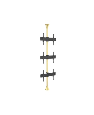 Multibrackets 7350073735761 M Floor to Ceiling Mount Pro MBFC3U Brass